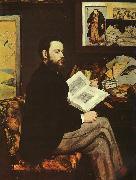 Edouard Manet Portrait of Emile Zola china oil painting artist